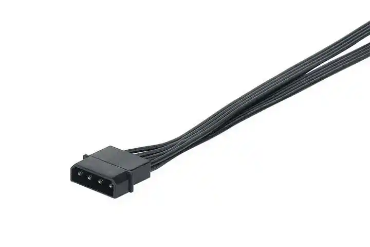 现货orico ppw-4p/15px2-30精工黑色ide大4pin转15pin sata电源线