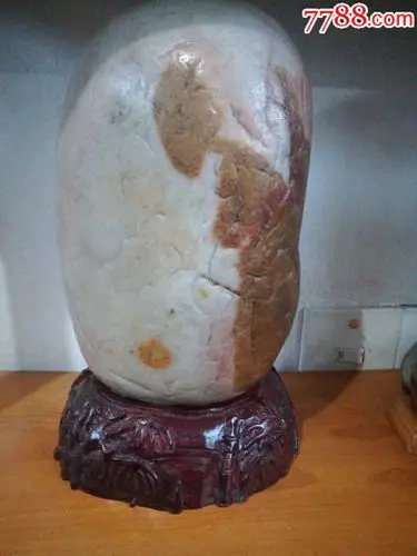 长岛球石(国宝熊猫吃竹笋图)