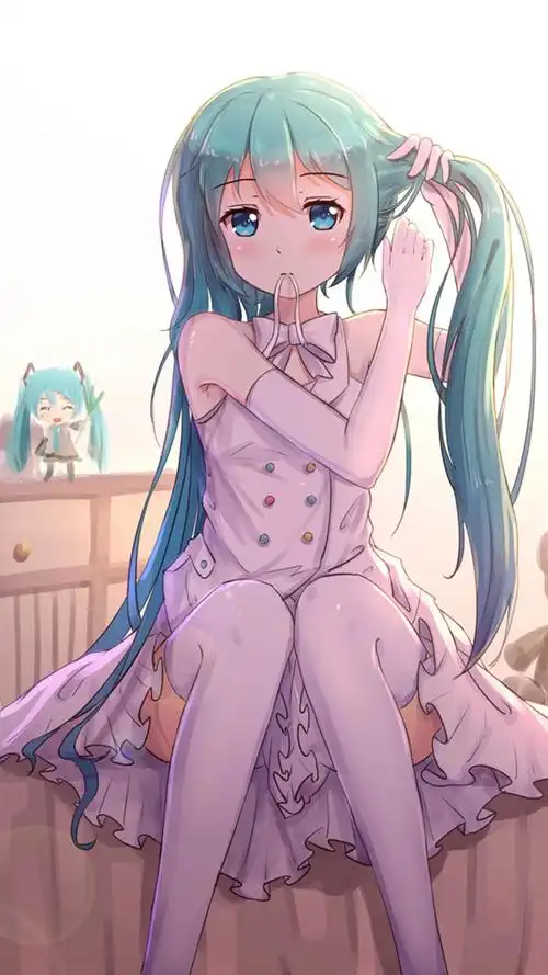 qq名片背景.初音未来.公主殿下