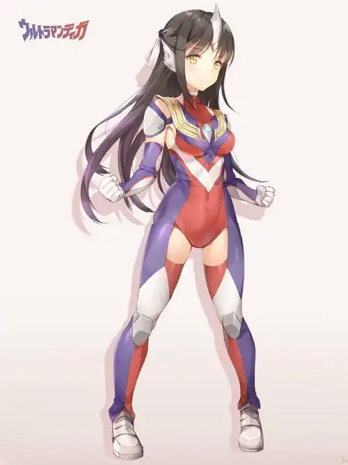 迪迦娘化手机壁纸[时不时来发奥特曼娘化壁纸]_哔哩哔哩_bilibili