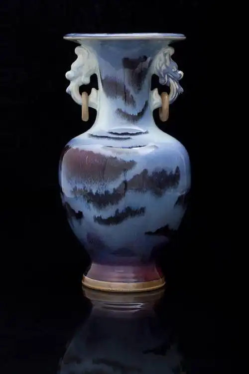 静物,花瓶,中国,亚洲,黑色背景,形状,艺术,装饰,材料,瓷器,陶瓷制品