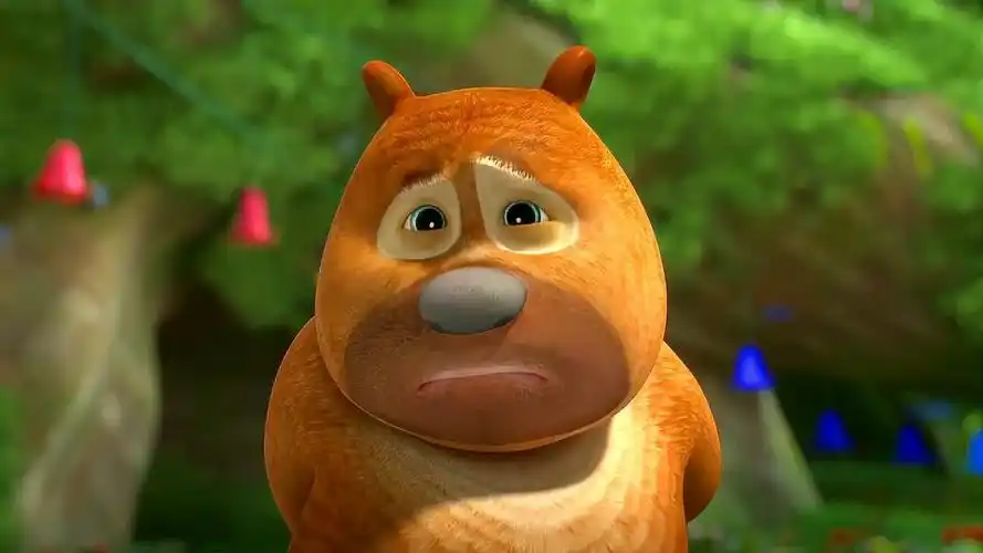 熊熊乐园熊二拿走吉吉的帽子老师去问熊二熊二却说没见过