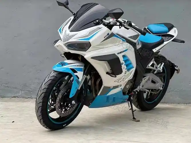 新世纪火牙400cc蛟龙摩托车仿赛跑车双缸水冷abs摩托车整车