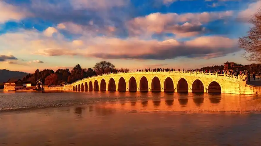 冬日颐和园风景摄影高清原图查看