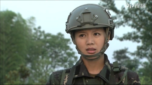 特种兵火凤凰,美女程愫饰演的军人角色谭晓琳图集欣赏