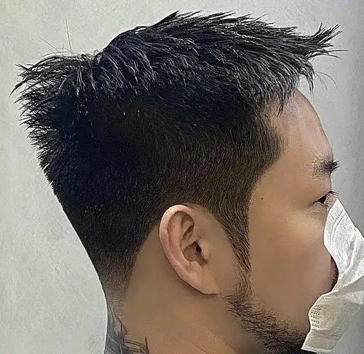 前刺头怎么剪(男士简短刺头) – 【剪辑之家】