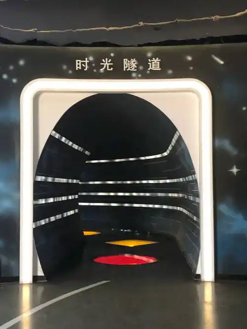 我们开始进入时空隧道,走入太空