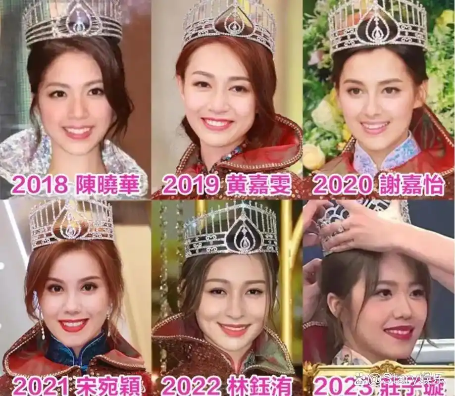 历届香港小姐冠军图片.#创作灵感 - 抖音