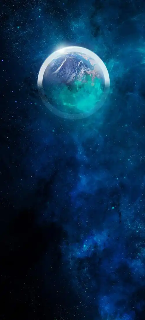 鸿蒙壁纸-星空地球