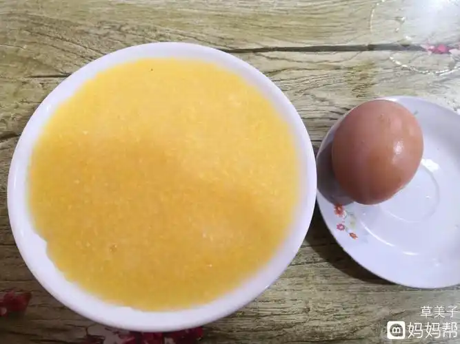 小米粥红糖鸡蛋功效与作用小米配鸡蛋当早餐
