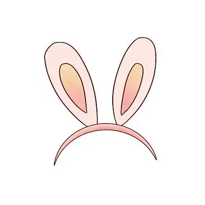 兔耳朵元素png素材兔子ai卡通矢量兔耳朵插画素材兔耳朵元素兔耳朵 兔