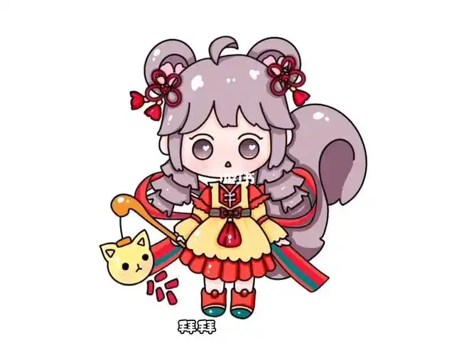 迷你世界喜团团简笔画教程