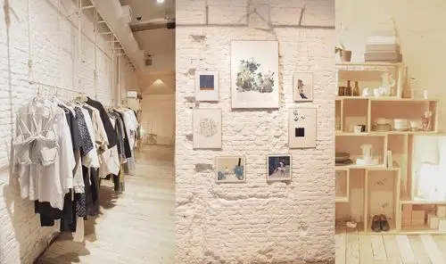 服装店背景墙装修效果图片欣赏