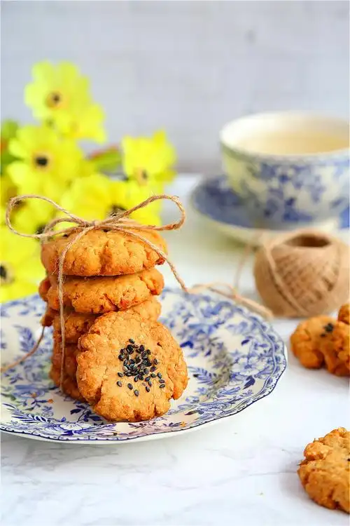 酥香味美的全麦核桃酥