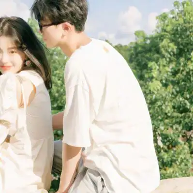 高级质感ins情头真人 高清高级精致的情侣头像真人清晰图片_情侣头像