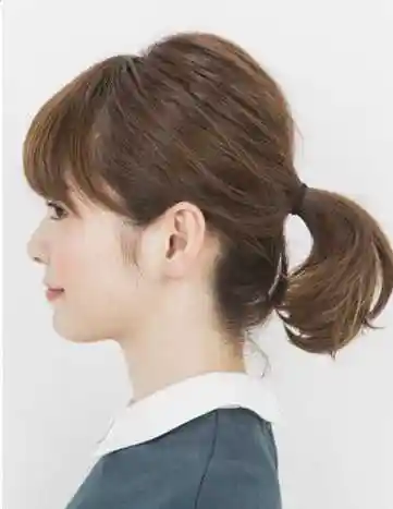 齐肩发怎么扎马尾好看简单扎一扎就美美哒