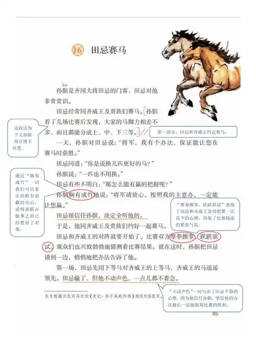 五年级下册第五单元每课课堂笔记