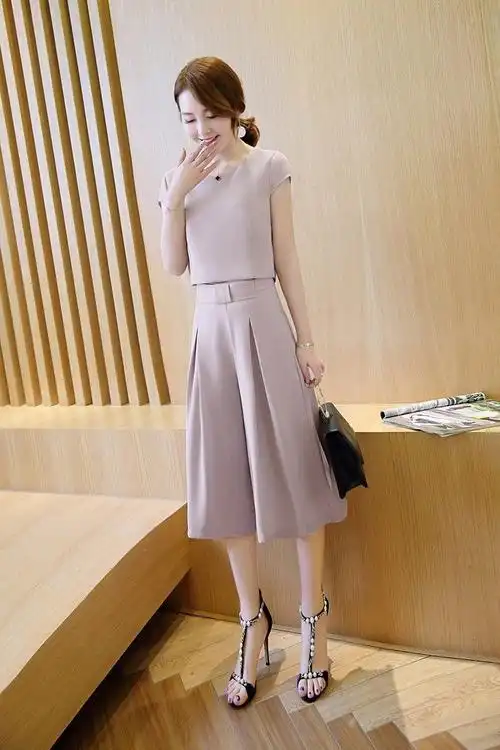 休闲套装新款夏季女装件套夏装七分