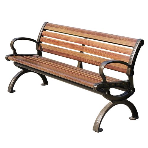 室外休息户外公园靠背长椅凳子防水防晒广场公园椅