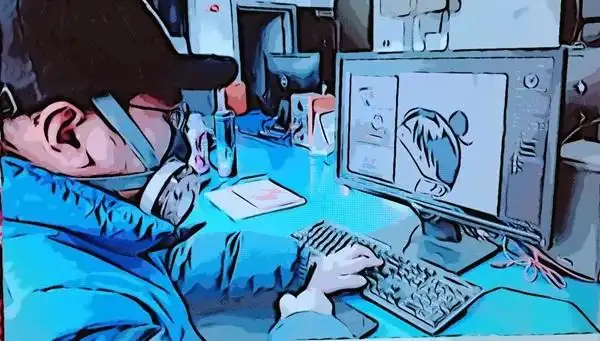 文化战疫辰溪小伙自创q版漫画助力疫情防控