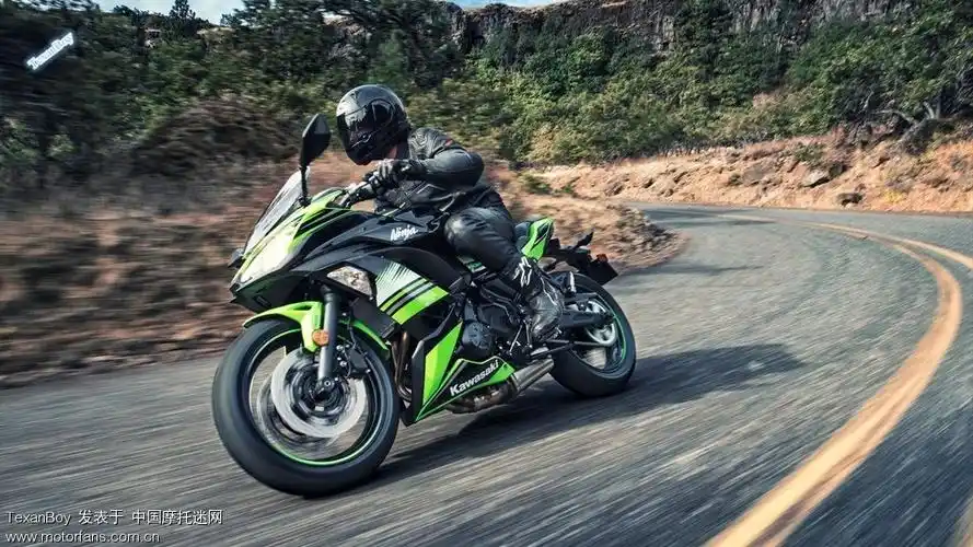 秀车2017款kawasakininja650abs中量级忍者