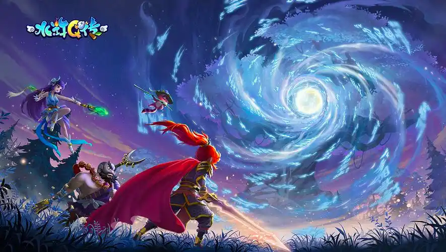 《水浒q传》11月更新kv海报|插画|游戏原画|苗壮_原创作品-站酷zcool