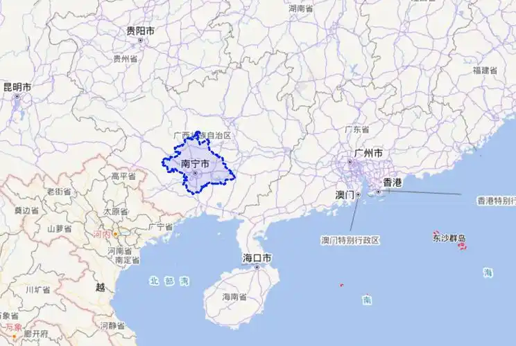 南宁是哪个省?南宁属于广西省,地处东南亚经济圈-蔚特号