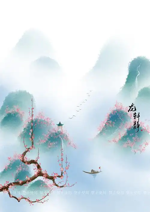 烟雨入江南|插画|商业插画|龙轩静_原创作品-站酷zcool