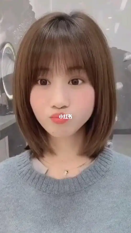 今日发型推荐适合圆脸大脸妹纸初恋头减龄显小