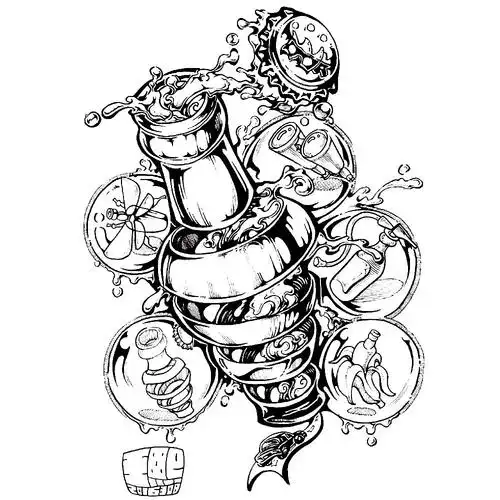 艺术考研黑白装饰画素材分享