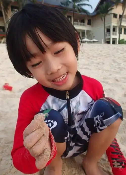 林志颖晒kimi近照