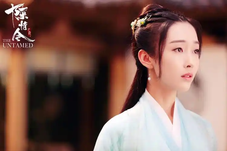 《陈情令》最引人泪目的剧情之一:师姐江厌离为魏无羡挡剑!_宣璐