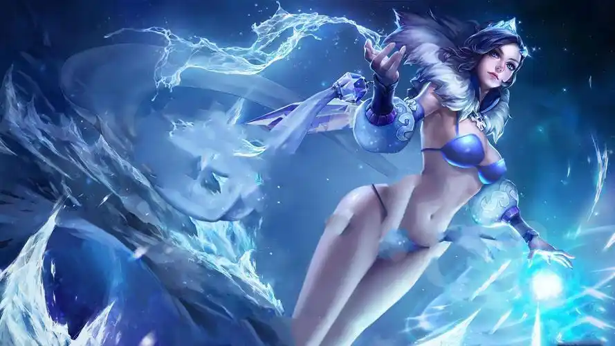 王者荣耀甄姬去衣图片汇总