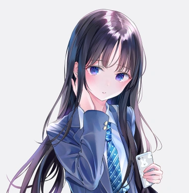 云端杂货铺撩头发的少女头像合集可爱俏皮性感