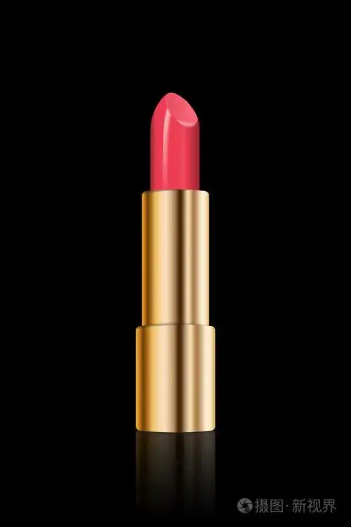 黑色背景上的口红照片-正版商用图片0fxx9e-摄图新视界