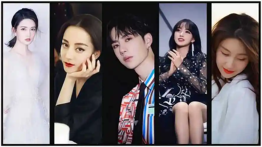 王一博合作的女明星热巴调皮李沁害羞只有她最甜蜜