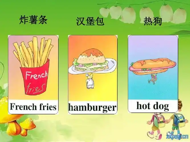 小学英语单词归类表及图片