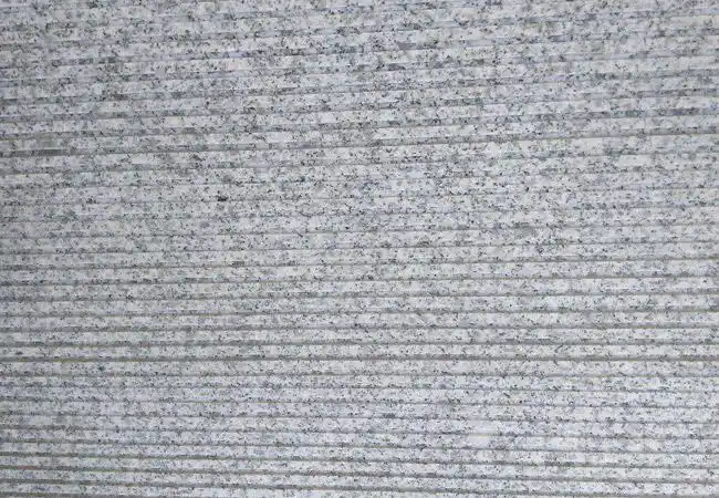 芝麻白石材拉丝面怎么做