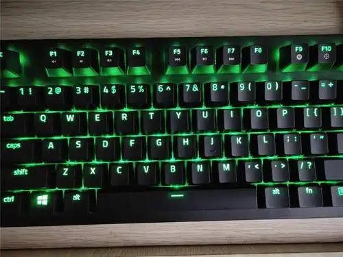 办公游戏两相宜104键razer雷蛇猎魂光蛛标准版机械键盘