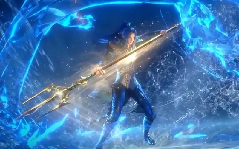 斗罗大陆唐三终于使用海神三叉戟啦降魔斗罗凉了