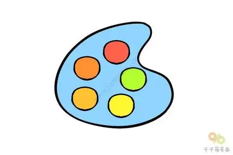 颜料简笔画颜料简笔画图片