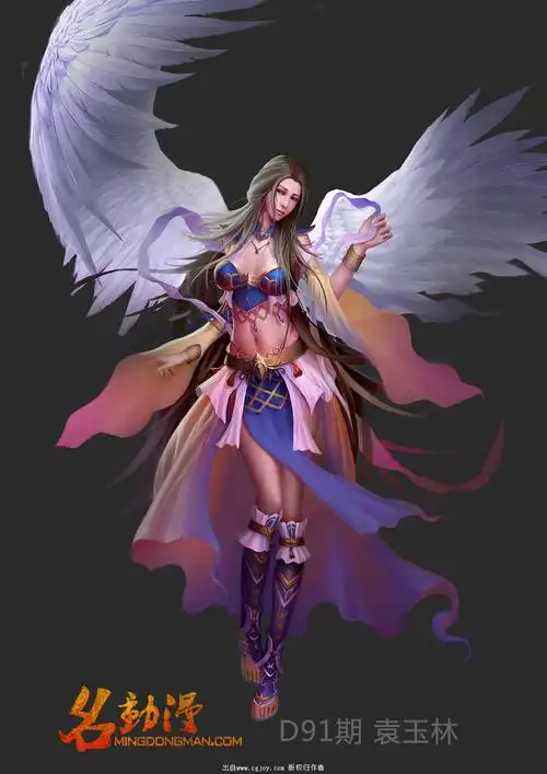 成都名动漫角色原画作品 - 其他资源 - cgjoy