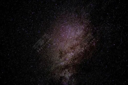 黑色磨砂质感唯美星空背景