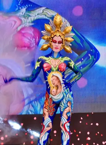 2018年8月韩国大丘国际人体彩绘大赛