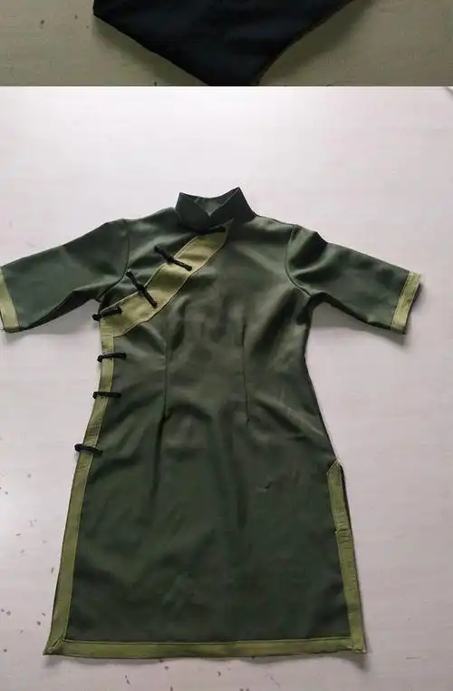 民国时期女装老粗布衣服棉麻红色题材抗战农民服饰红船演出服老式复古