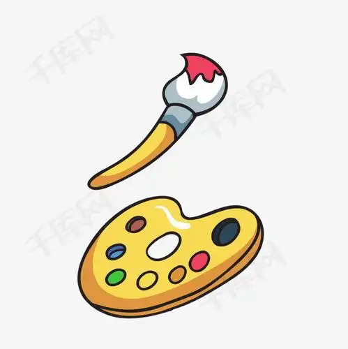 颜料简笔画颜料简笔画图片