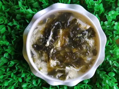 午餐:紫菜蛋花汤