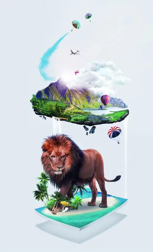 ps合成平面广告素材免费下载(图片编号:7901960)-六图网