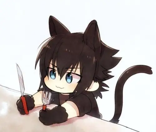 猫耳少年#萌#手绘#pixiv#头像#情头#猫耳头像#可爱#二次元#腐