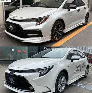 19-21款新雷凌运动版改装大小包围前后唇侧裙下铲尾翼雷凌爆改款